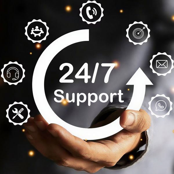 24/7 support